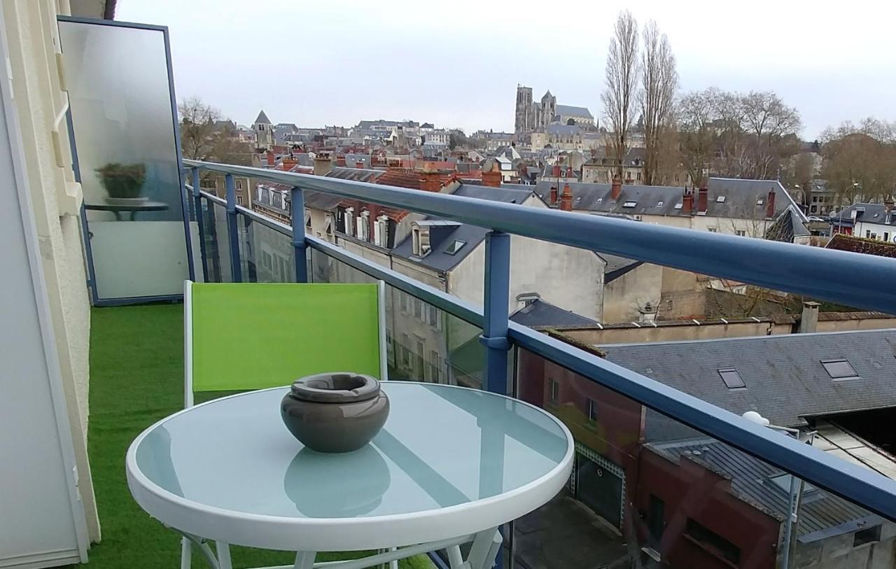 T3 Bord Centre Ville - 4Eme Etage - Fetes Interdites Bourges Buitenkant foto